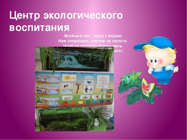 Презинтация предметно-развивающая среда в группе