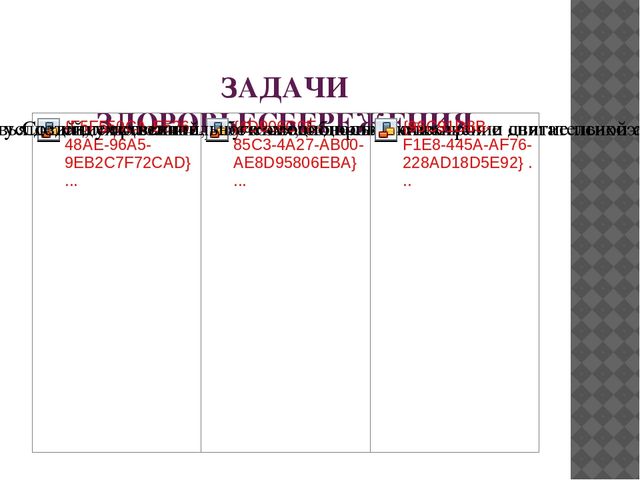 Здоровьесберегающие технологии в работе с детьми дошкольного возраста