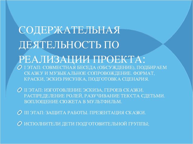 Проект по развитию речи: «Говорящая сказка»