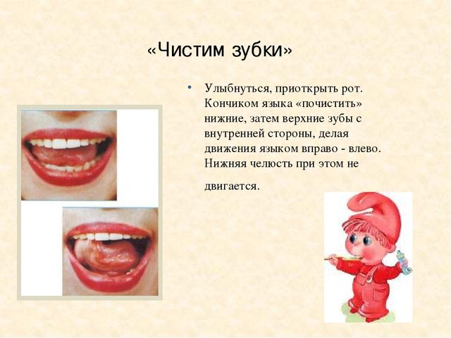 Презентация "Артикулляционная гимнастика" для дошкольников.
