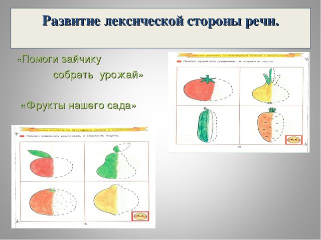 Презентация « Использование изобразительной деятельности в развитии лексической стороны речи у детей старшего дошкольного возраста с общим недоразвитием речи»