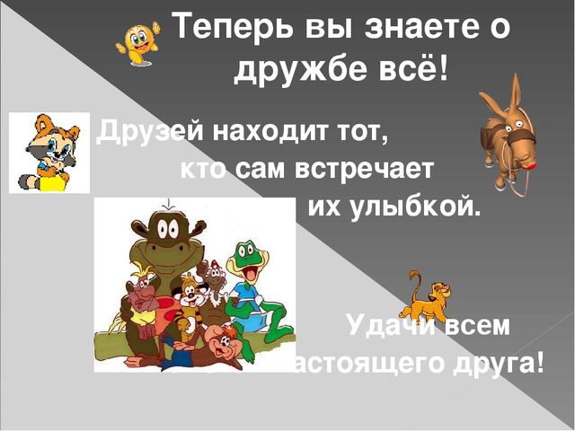 Занятие из раздела «Социализация» по теме «Что мы знаем о дружбе?» (подготовительная группа)