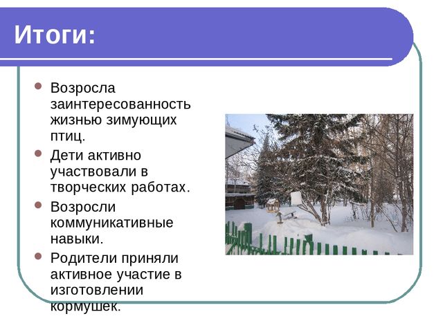 Презентация по окружающему миру на тему"Зимующие птицы"