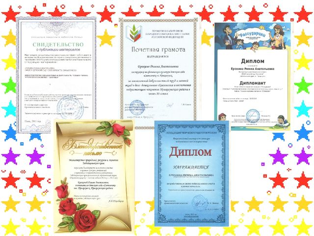 Портфолио инструктора по физической культуре.