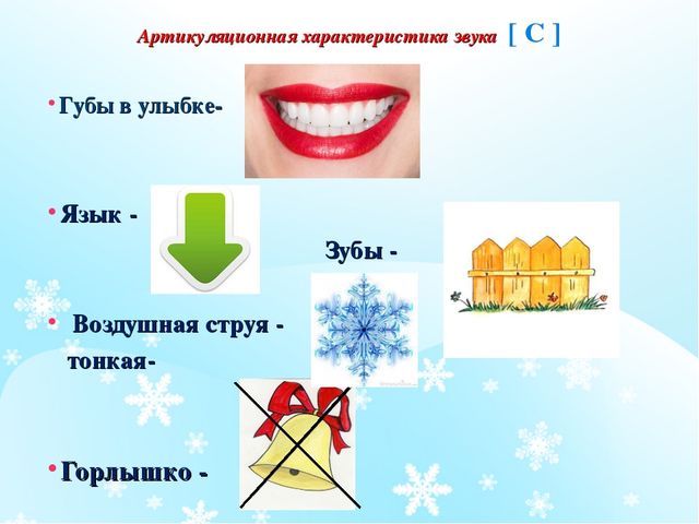 Обучение грамоте. Звук и буква С.