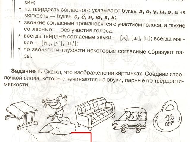 Согласные твёрдые и мягкие, звонкие и глухие.