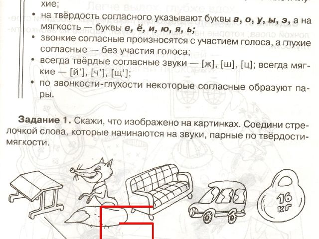 Согласные твёрдые и мягкие, звонкие и глухие.