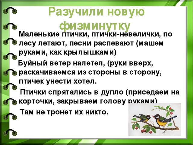 Презентация к проекту "Здравствуйте птицы" младшая разновозрастная группа