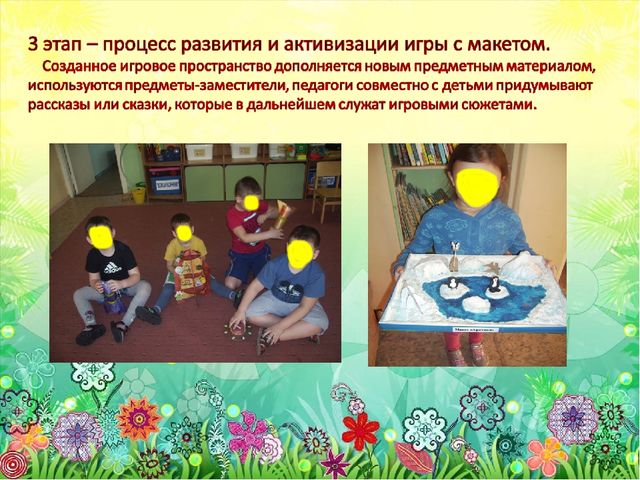 «Создание макетов для игровой деятельности детей 5 - 6 лет»