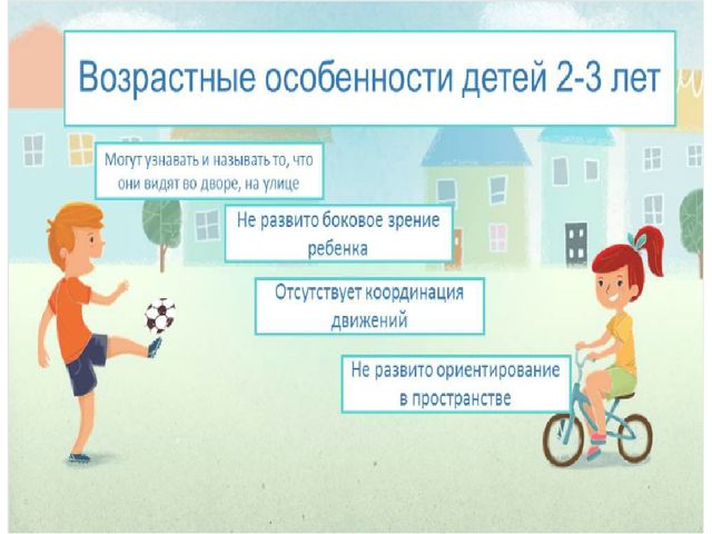Обучение детей правилам безопасного поведения на дороге в первой младшей группе (2 - 3 года)