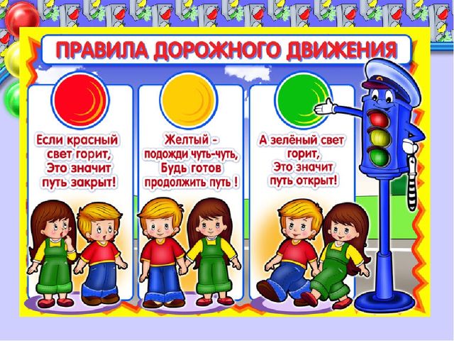 Правила дорожные детям знать положено!!!