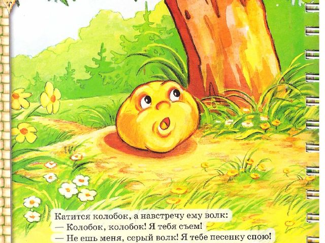 Интерактивное пособие по дошкольному воспитанию на тему "Колобок"