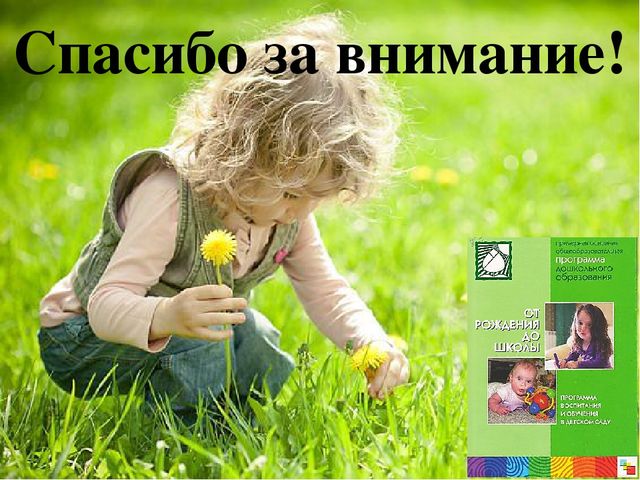 Презентация по программе "От рождения до школы".