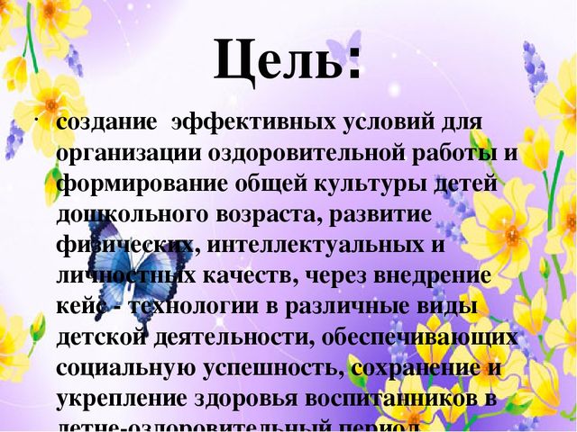 Презентация Летней - оздоровительной компании