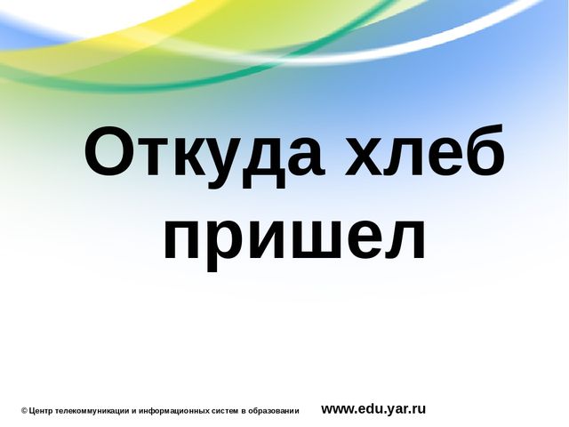 Презентация по образовательной области "Познавательное развитие"
