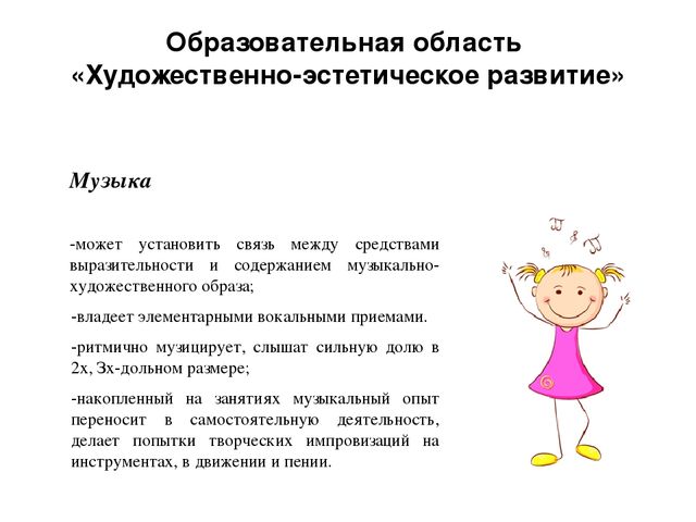 Достижения детей к концу средней группы