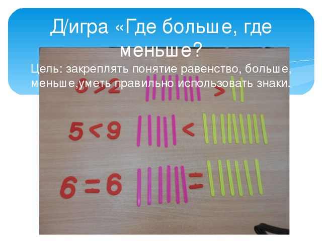 Презентация "Дидактические игры: количество и счет"