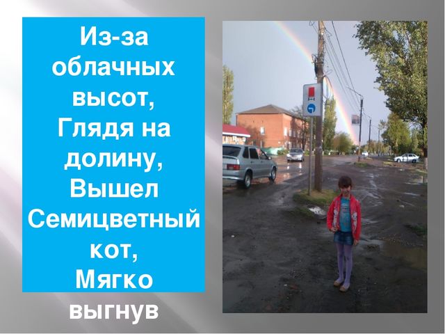 Презентация к занятию"Вот такая радуга"