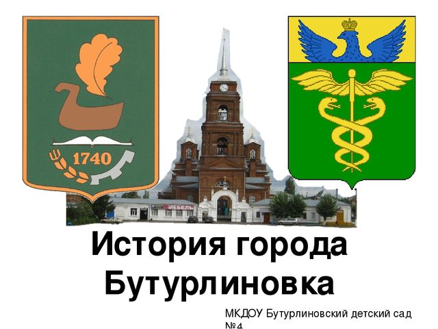 Презентация "История города Бутурлиновка"