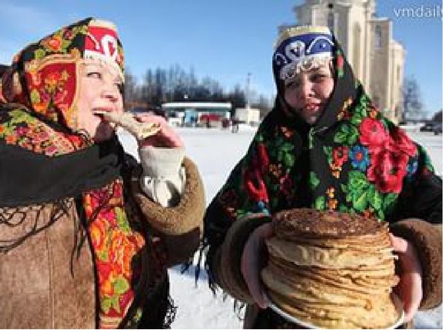 Презентация к познавательно-речевому НОД "Масленица"