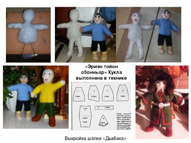 Презентация на тему "Детская игрушка по мотивам героического эпоса "Олонхо", в технике фильц" Методическая разработка