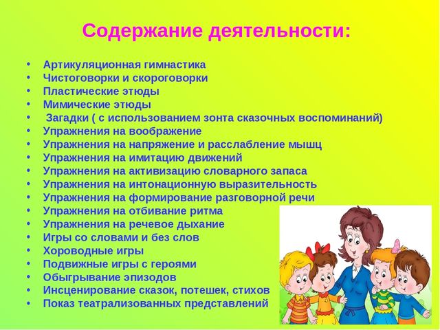 Презентация "Актуальность театрализованной деятельности в развитии речи дошкольников"