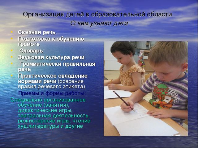 Презентация "Речевое развитие в ДОУ"