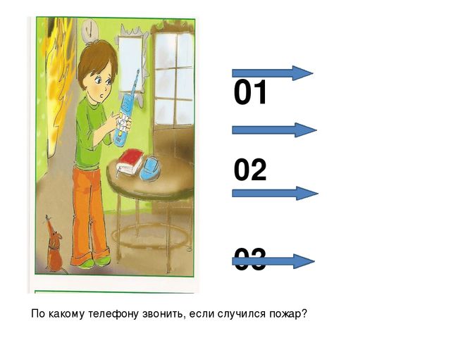 Презентация. Игра - тест. Пожарная безопасность для старших дошкольников