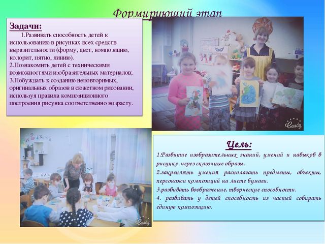 Презентация ВКР Педагогические условия формирования творческих способностей детей старшего дошкольного возраста в обучении рисунку и живописи