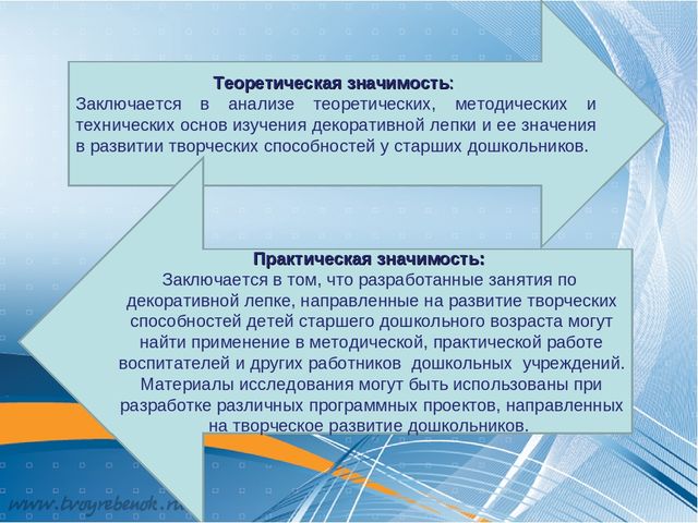 Презентация по теме: "Формирование творческих способностей детей старшего дошкольного возраста посредством декоративной лепки"
