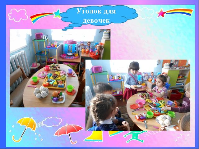 Предметно-пространственная среда в средней группе