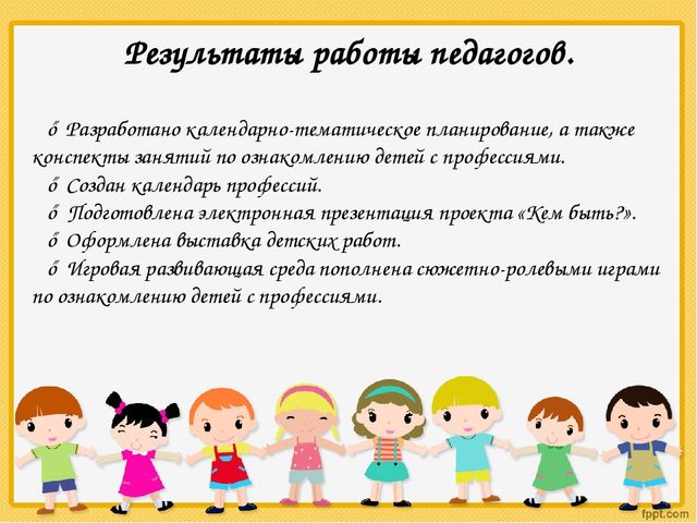 Презентация: Проект "Кем быть"