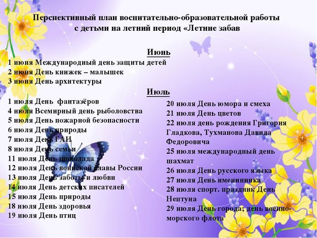 Отчет по проделанной работе летом