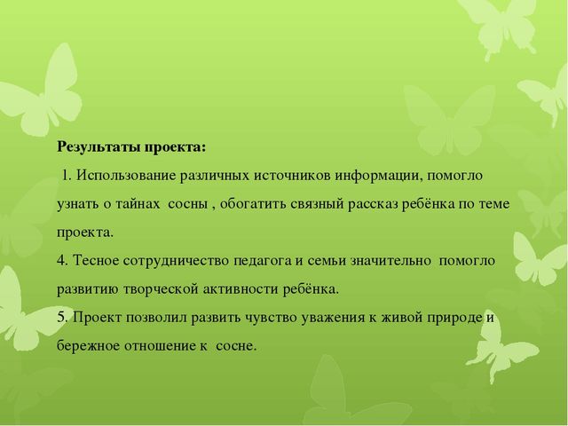 Исследовательская работа по познавательному развитию: " Удивительное дерево - сосна"