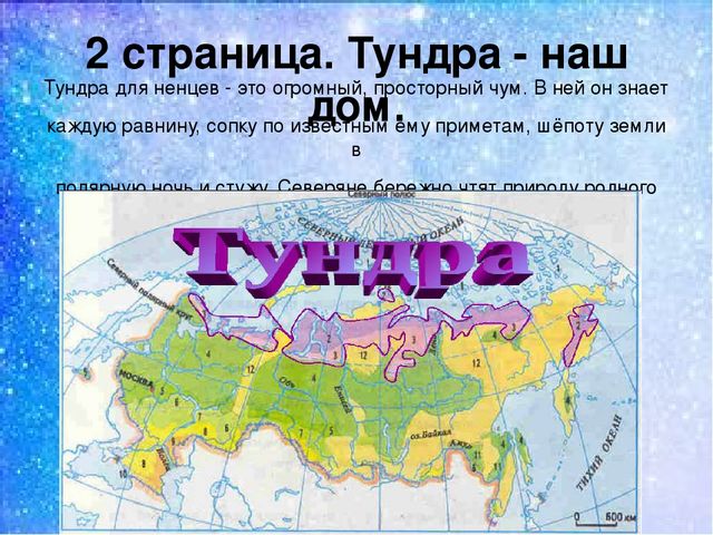 Презентация:"Мы на севере живём"