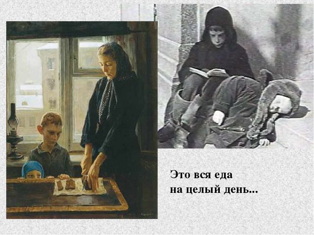 Презентация к занятию "Блокада Ленинграда"