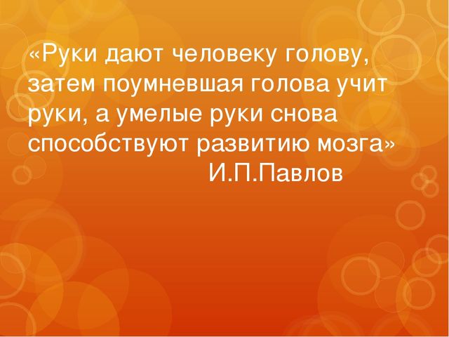 Проект "Пальчики помогают говорить", развитие мелкой моторики.