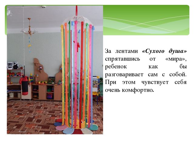 Презентация на тему: "Коррекционно - педагогическая работа с дошкольниками с ЗПР в уголке психологической разгрузки"
