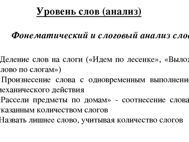 Презентация по логопедии "Преодоление нарушений слоговой структуры слова у дошкольников"