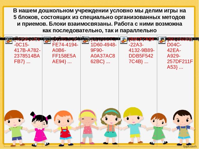 Игровые технологии в детском саду