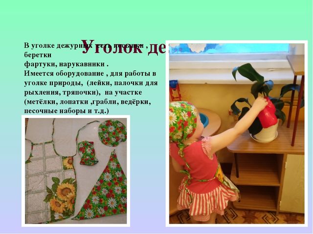 Презентация: "Предметно -развивающая среда в группе "