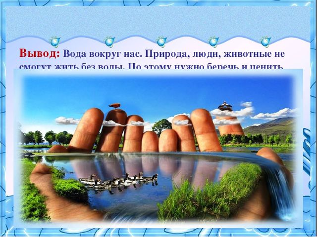 "Вода - это жизнь" проект