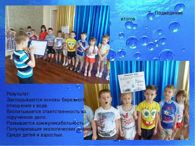 Проект " Капелька" старшая группа.