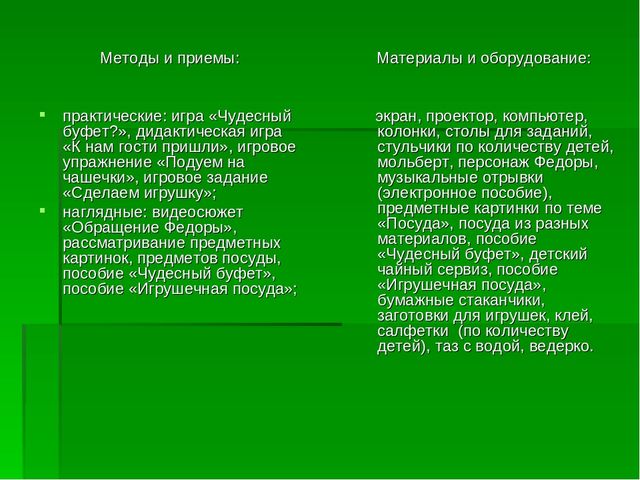План-конспект НОД с детьми старшей группы на тему: «Федорино горе