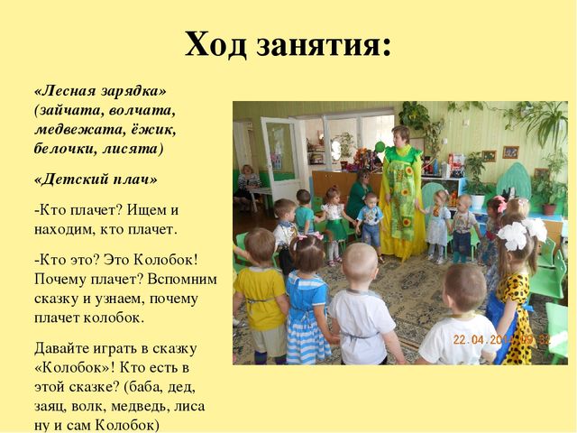 Презентация образовательной деятельности по художественно - эстетическому развитию сказка "Колобок"