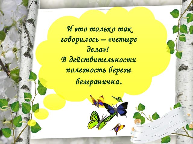 Презентация по экологическому воспитанию "Люблю берёзку русскую!