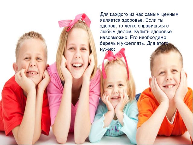 Презентация по ознакомлению с окружающим "Основы здоровья"