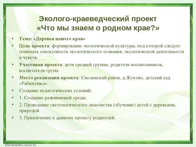 "Развитие познавательных способностей дошкольников через экспериментальную деятельность с объектами живой природы"