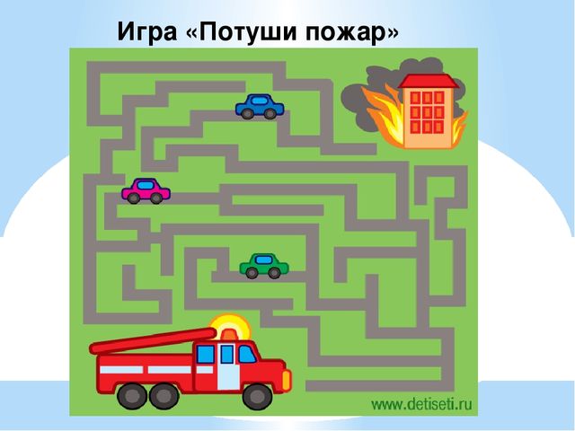 Презентация по рисованию "Пожарная машина"