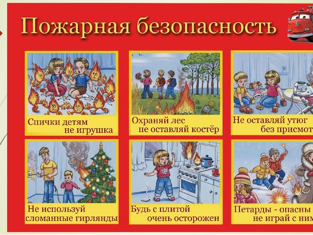Презентация "Огонь - наш друг и враг."